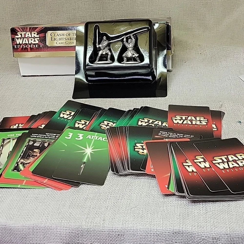 2 Star Wars Episode I  Clash of the‎ Lightsabers card games